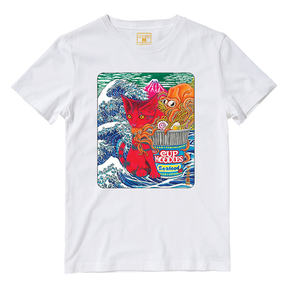 Cotton Shirt: The DREAM of FISHIN CAT NOODLES