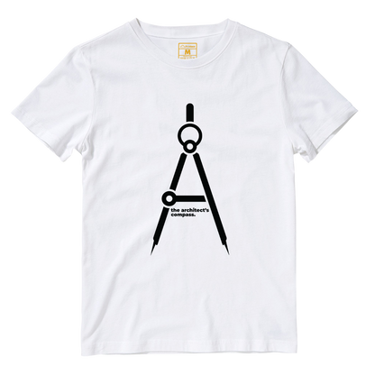 Cotton Shirt: The Architects Compass