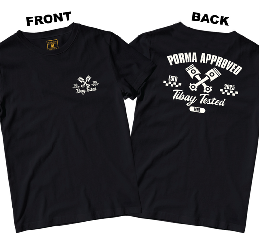 Cotton Shirt: Tibay Tested (Front and Back)