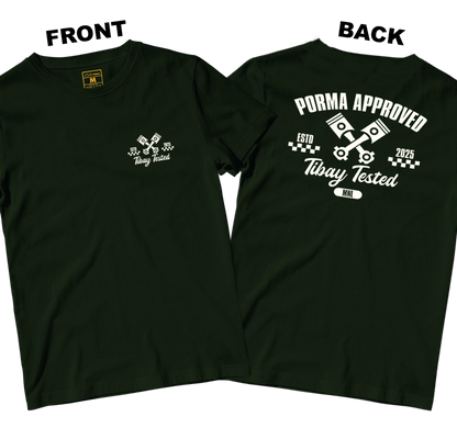 Cotton Shirt: Tibay Tested (Front and Back)