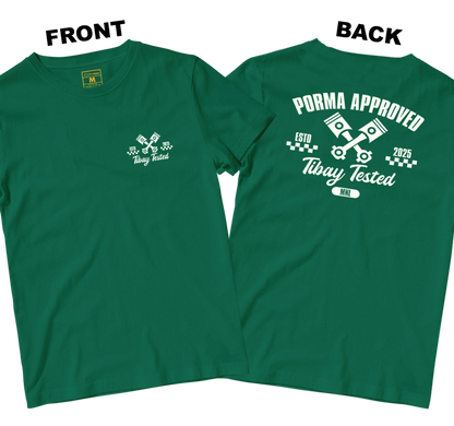 Cotton Shirt: Tibay Tested (Front and Back)