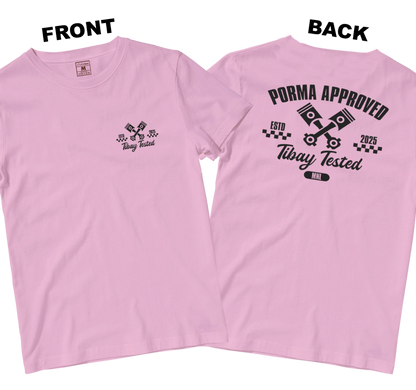 Cotton Shirt: Tibay Tested (Front and Back)