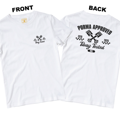 Cotton Shirt: Tibay Tested (Front and Back)