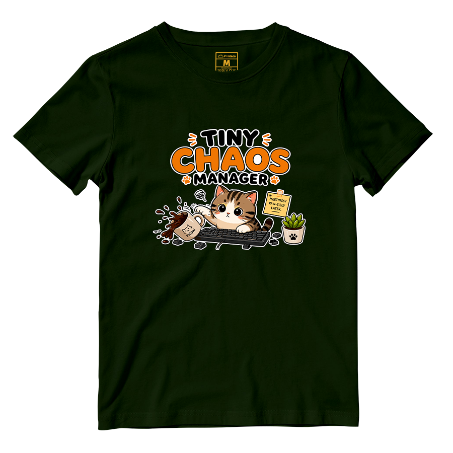 Cotton Shirt: Tiny Chaos
