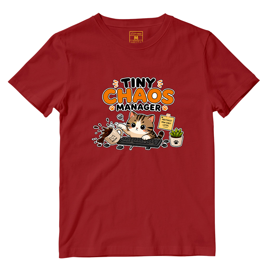 Cotton Shirt: Tiny Chaos