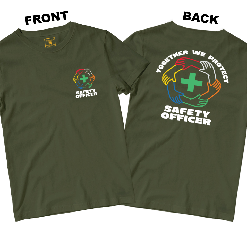Drifit Shirt: Together We Protect (Front and Back)