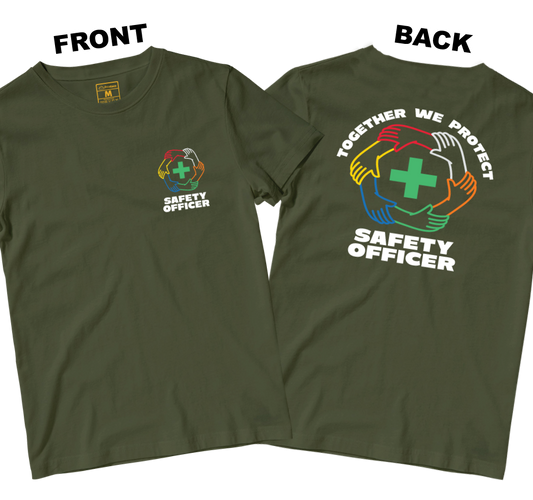 Drifit Shirt: Together We Protect (Front and Back)