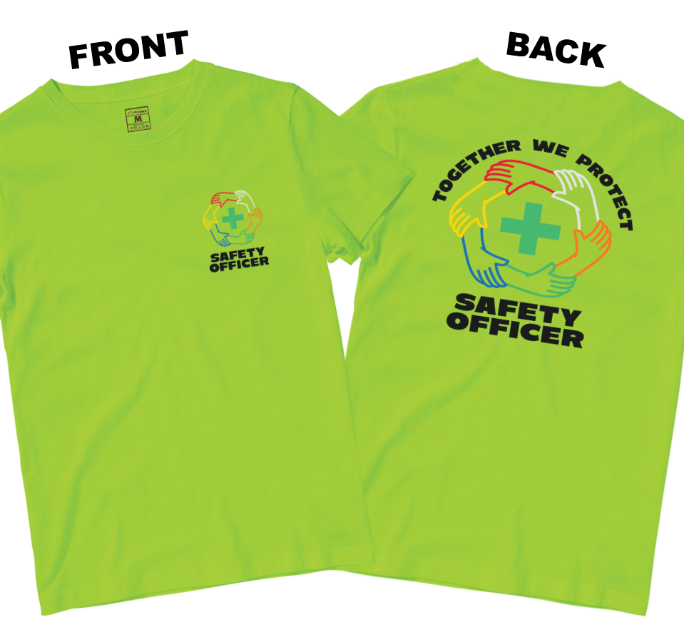 Drifit Shirt: Together We Protect (Front and Back)
