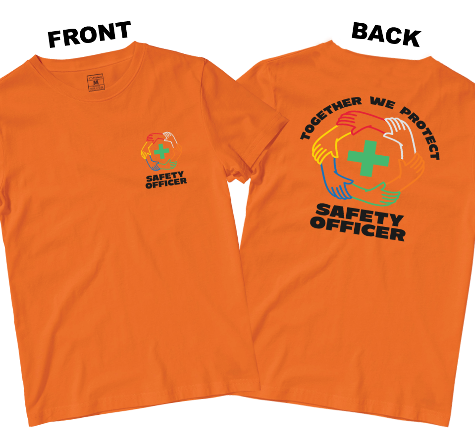 Drifit Shirt: Together We Protect (Front and Back)
