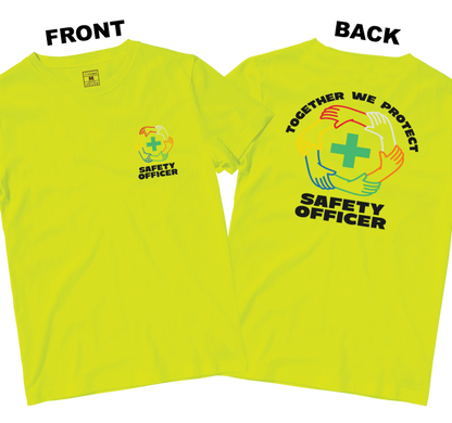 Drifit Shirt: Together We Protect (Front and Back)