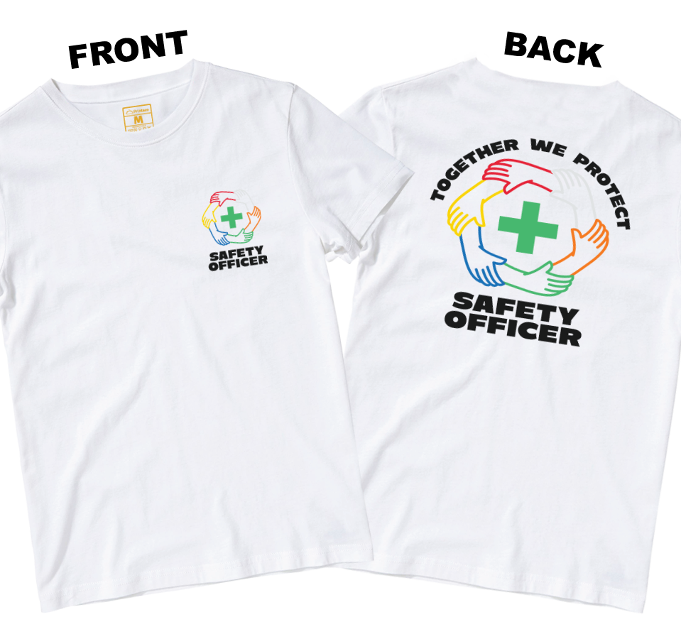 Drifit Shirt: Together We Protect (Front and Back)