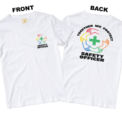 Drifit Shirt: Together We Protect (Front and Back)