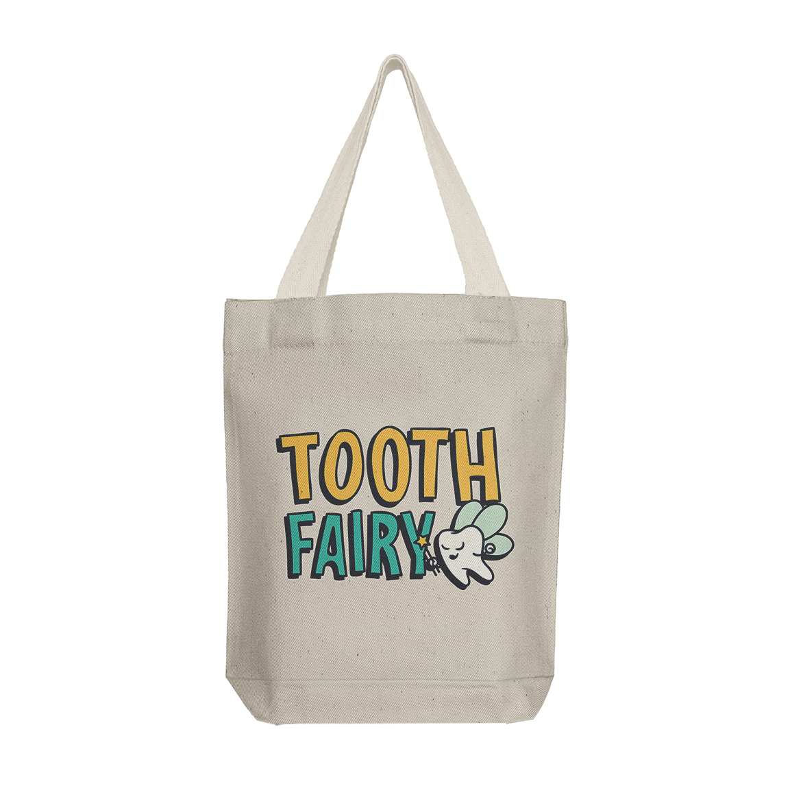 Tote Bag: Tooth Fairy Text