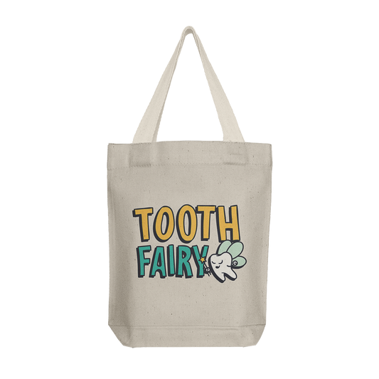 Tote Bag: Tooth Fairy Text