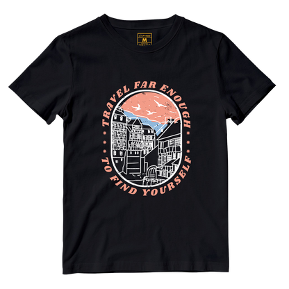 Cotton Shirt: Travel Far Enough