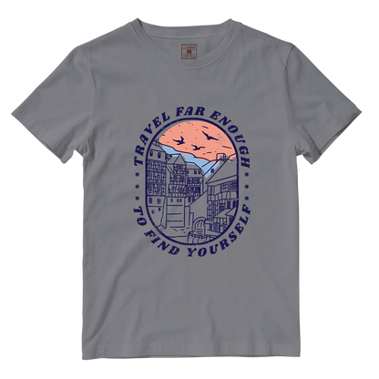 Cotton Shirt: Travel Far Enough