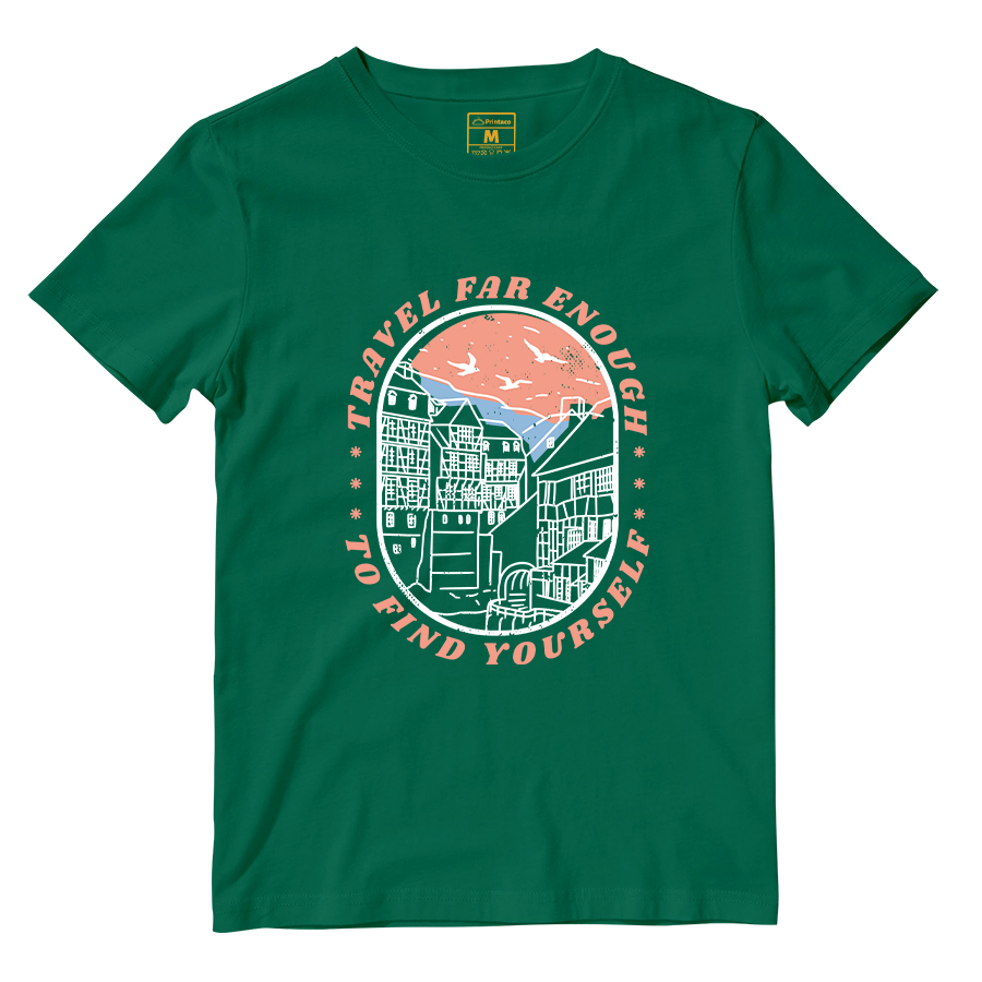 Cotton Shirt: Travel Far Enough