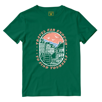 Cotton Shirt: Travel Far Enough