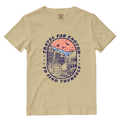 Cotton Shirt: Travel Far Enough