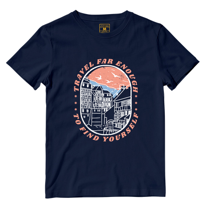 Cotton Shirt: Travel Far Enough