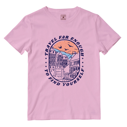 Cotton Shirt: Travel Far Enough