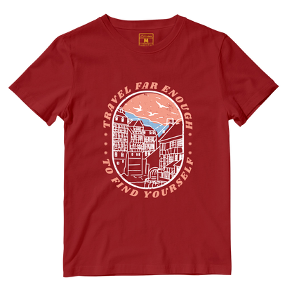 Cotton Shirt: Travel Far Enough