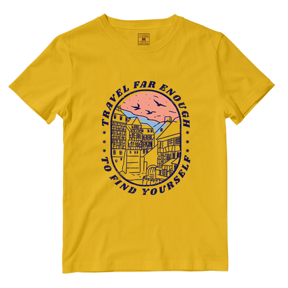 Cotton Shirt: Travel Far Enough