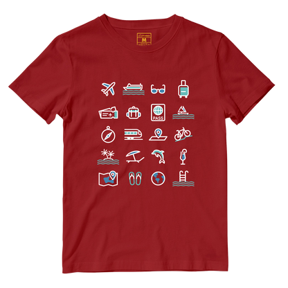 Cotton Shirt: Travel Icon
