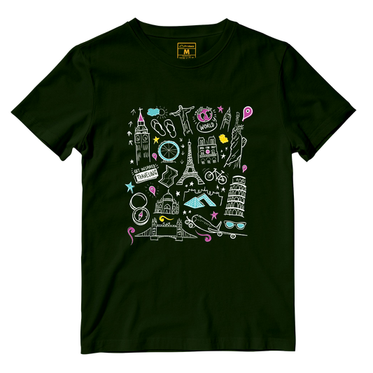 Cotton Shirt: Travel Sketch