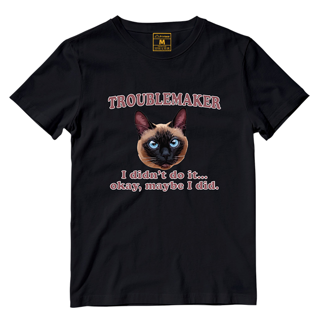 Cotton Shirt: Troublemaker (Custom)