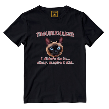 Cotton Shirt: Troublemaker (Custom)