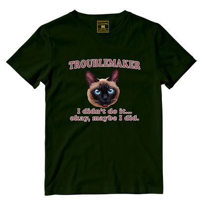Cotton Shirt: Troublemaker (Custom)
