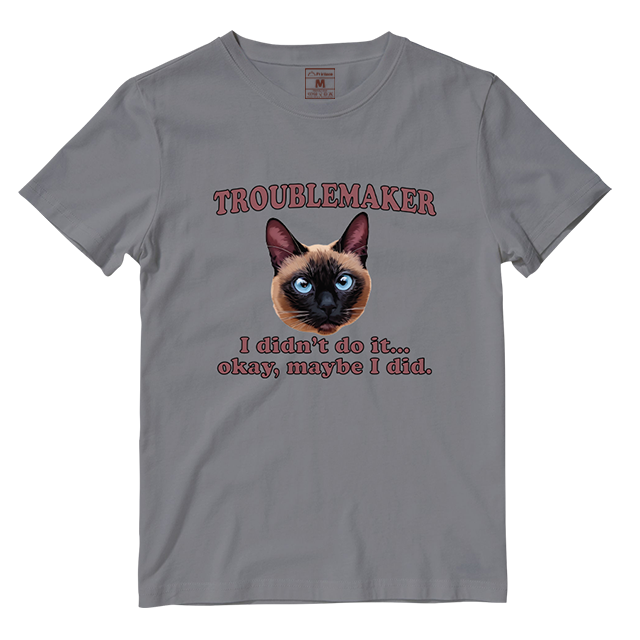 Cotton Shirt: Troublemaker (Custom)