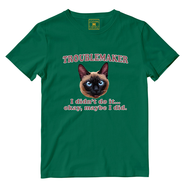 Cotton Shirt: Troublemaker (Custom)