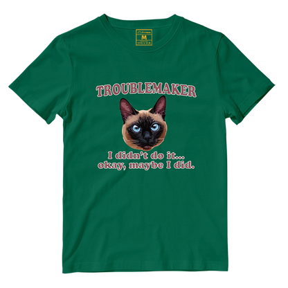 Cotton Shirt: Troublemaker (Custom)