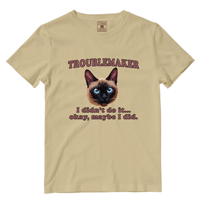 Cotton Shirt: Troublemaker (Custom)