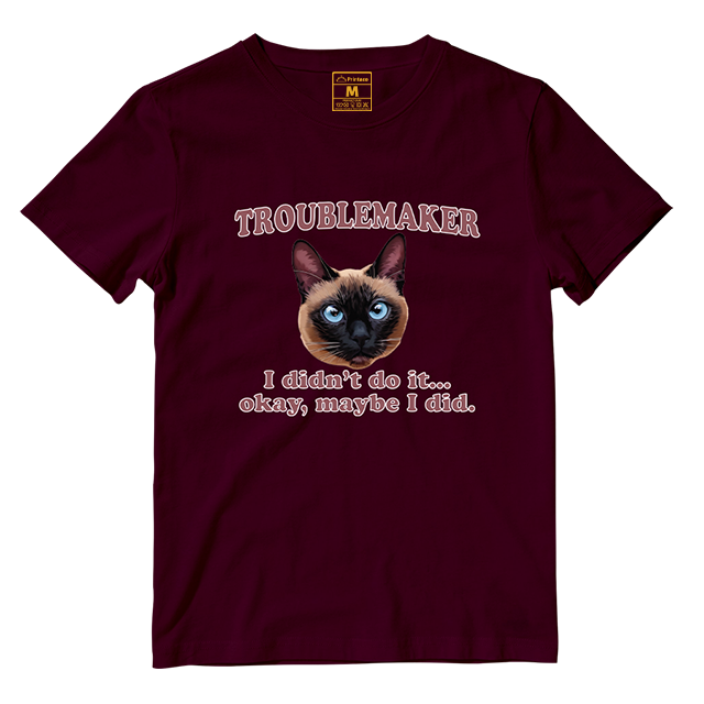 Cotton Shirt: Troublemaker (Custom)