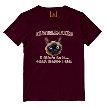 Cotton Shirt: Troublemaker (Custom)
