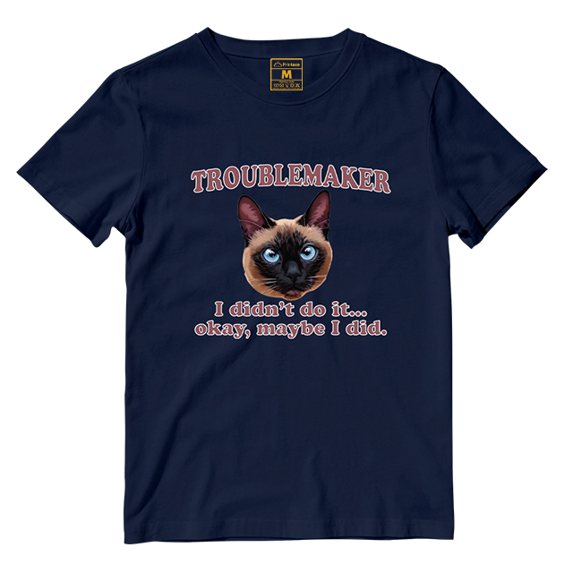 Cotton Shirt: Troublemaker (Custom)