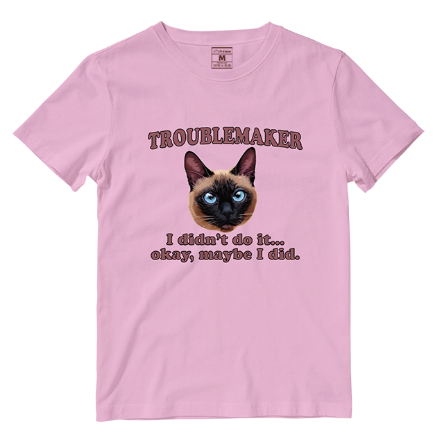 Cotton Shirt: Troublemaker (Custom)