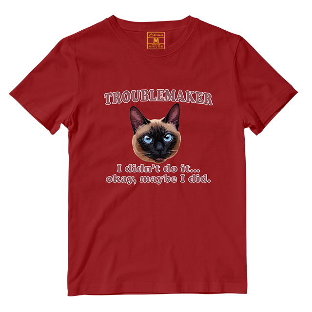 Cotton Shirt: Troublemaker (Custom)