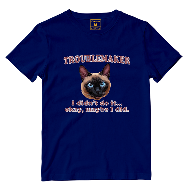 Cotton Shirt: Troublemaker (Custom)
