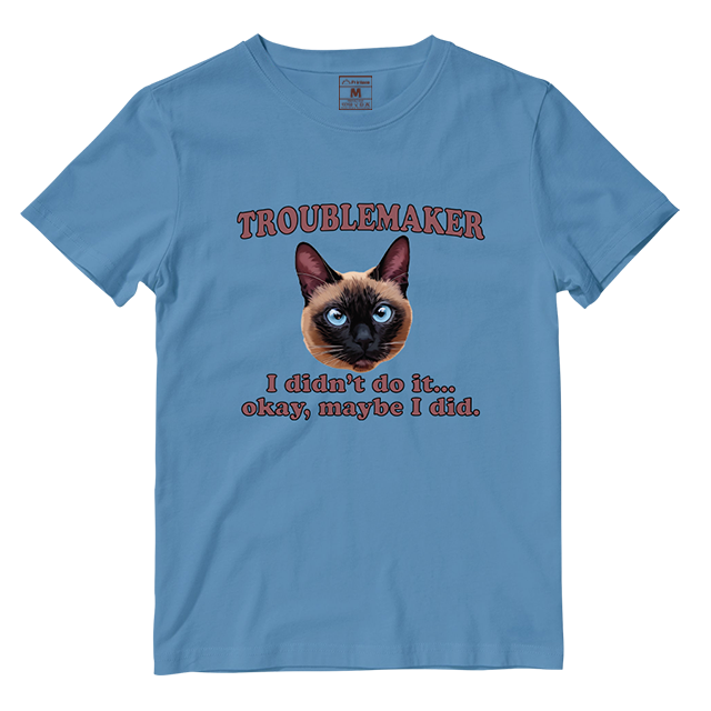 Cotton Shirt: Troublemaker (Custom)