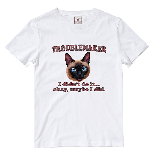 Cotton Shirt: Troublemaker (Custom)