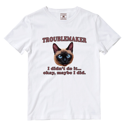 Cotton Shirt: Troublemaker (Custom)