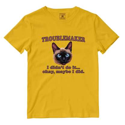Cotton Shirt: Troublemaker (Custom)