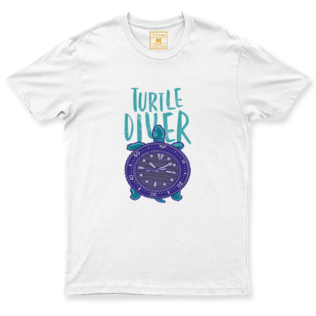 Drifit Shirt: Turtle Diver