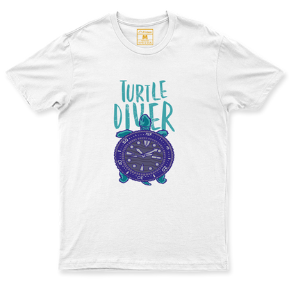 Drifit Shirt: Turtle Diver