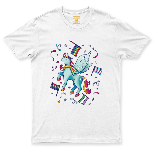 C.Spandex Shirt: Unicorn Pride