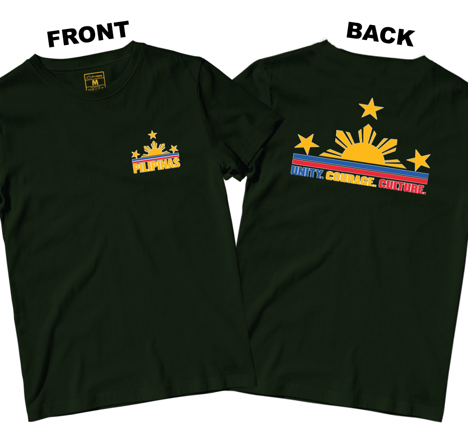 Cotton Shirt: Unity Courage Culture (Front and Back)